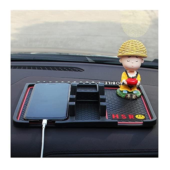 Multifunction Phone GPS Holder Anti-Slip Silicone Pad and for Car Dashboard